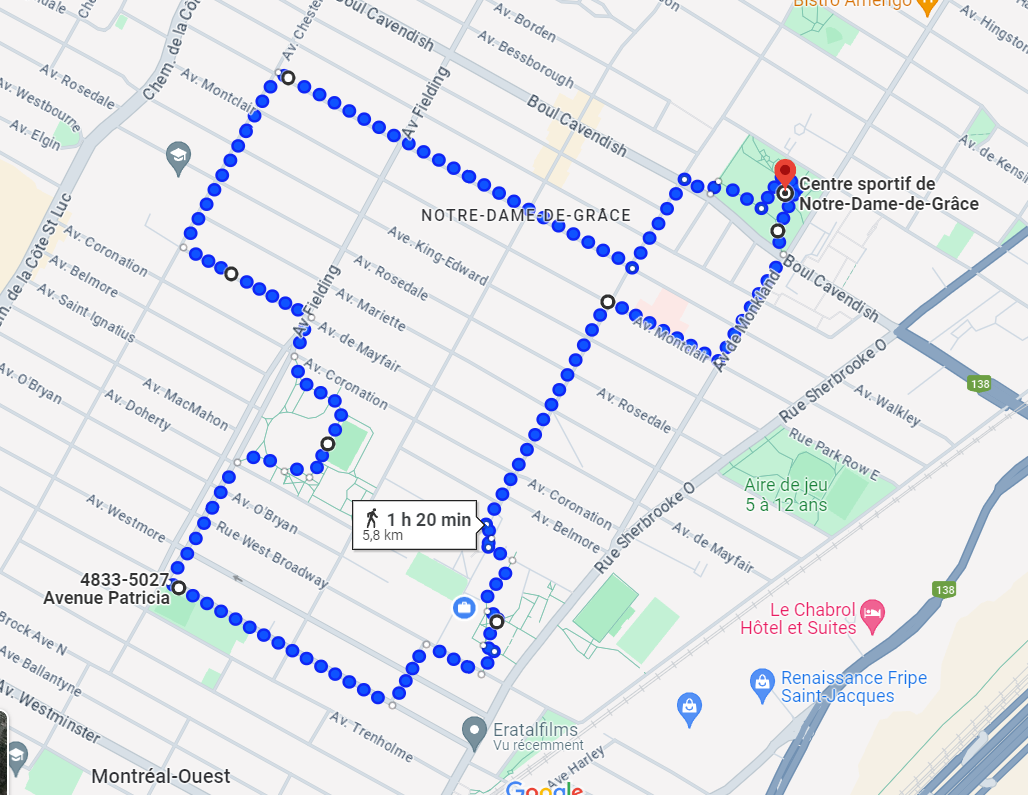 parcours 17 aout 2024